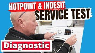 Test Mode Hotpoint & Indesit Washing Machines Service Diagnostic NSW models + Innex