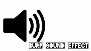 Burp sound effectОтрыжка звук