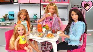 Barbie Sisters Morning & Evening Routine - Titi Toys & Dolls