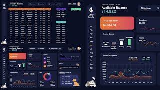 Create a Personal Financial Dashboard with Microsoft Excel  Video #2