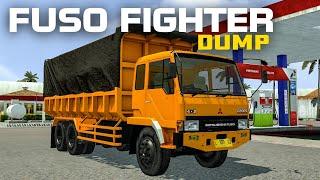 RILISS FUSO FIGHTER DUMP  MOD BUSSID