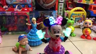 Musical Toys for 0-3 years children Elsa Dancing Minnie Mouse jucarii muzicale pt copii 0-3 ani