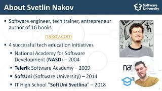 Езици за програмиране и кариерни възможности - Светлин Наков