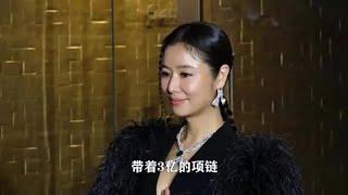 林心如一条项链价值3亿，背小狗用40万名牌包，她究竟多有钱？#明星资讯 #娱乐八卦 #林心如 #霍建华