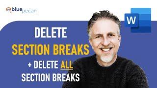 How to Remove Section Break in Word  How to Remove ALL Section Breaks in Word at Once