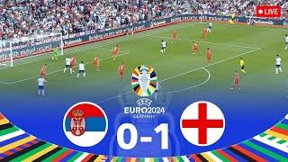 SERBIA vs ENGLAND  GROUP C UEFA EURO 2024 FULL MATCH