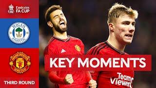 Wigan Athletic v Manchester United  Key Moments  Third Round  Emirates FA Cup 2023-24