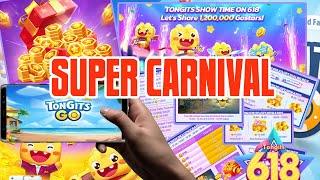 TongitsGo Showtime Super Carnival Lot of Prizes