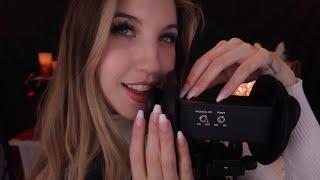 ASMR Wet Mouth Sounds Ear Play & Brain Scratches ‍️