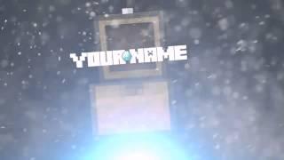 Minecraft Blender Chest Intro Template