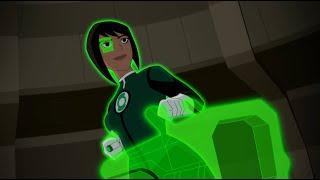 Green Lantern Jessica Cruz DCAU Powers and Fight Scenes - Justice League vs The Fatal Five