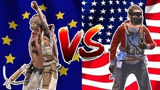 Who has the hardest server in Rust? EU vs US