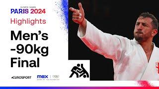 Bekauri & Georgia Win GOLD   Judo Mens -90kg Gold Medal Highlights  #Paris2024 #Olympics