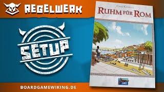 Regelwerk - Ruhm für Rom - Spielaufbau Setup in unter 2 Minuten