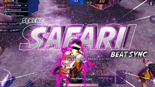 Serena Safari  Tdm Beat Sync Montage  Jarvisop