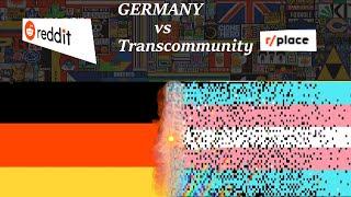 rplace MOST EPIC BATTLE GERMANY VS LGBTQ+ Community