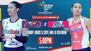 CHOCO MUCHO vs. CREAMLINE - Full Match  Preliminaries  2024 PVL Reinforced Conference