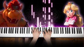 Bowser Song Peaches on Piano from Mario Movie