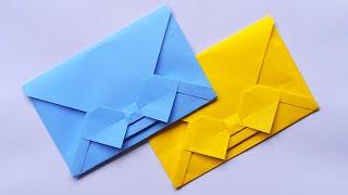 How to Make Letter Envelopes Without Glue Easy  Easy Tutorial To Make Envelopes  Envelopes