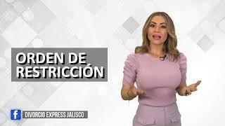 ORDEN DE RESTRICCIÓN EN FAVOR DE LA VÍCTIMA DE VIOLENCIA