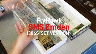 FlyHawk 1700 - SMS Emden - Amazing detail on such a scale One of the best Ive ever seen.