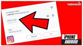 Instagram Şifre Bulma Şifremi Unuttum Şifre Görme iPhone & Android 2024
