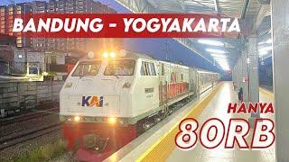 OLAHRAGA PUNGGUNG BARENG KA KAHURIPAN‼️  Tips Hemat Naik Kereta Ekonomi Bandung - Yogyakarta