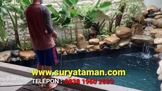 Bikin Sejuk Rumah ...Kolam Natural di Halaman Belakang Rumah