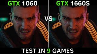 GTX 1060 6GB vs GTX 1660 SUPER  Test In 9 Games  2021