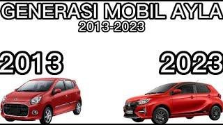 GENERASI MOBIL DAIHATSU AYLA 2013-2023