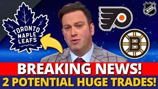 CONFIRMED NOW 2 POSSIBLE HUGE TRADES FOR THE LEAFS IS HE COMING BACK TO TORONTO? MAPLE LEAFS NEWS