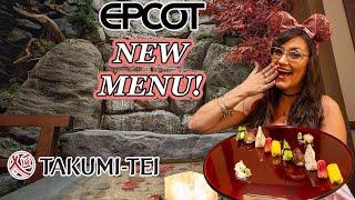 Everything on the Takumi-Tei NEW MENU ️ Disney World EPCOT food review new 2024