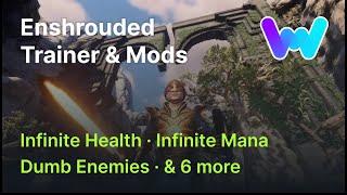 Enshrouded Trainer +9 Mods Infinite Health Infinite Fog Resistance EXP Multiplier & 6 More