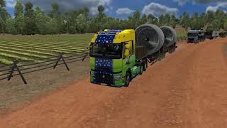 Euro Truck Simulator 2  Heavy Airplane Engine Transport   ETS2  North Brazil Map