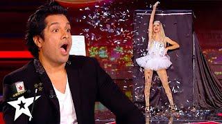 QUICK CHANGE Magician SHOCKS Judges on Stage  Magicians Got Talent