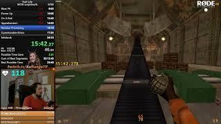 FORMER WR Half-Life in 2608 scriptless Speedrun