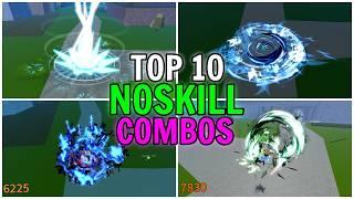 Top 10 Best NoSkill Combos To Bounty Hunt With In Blox Fruits Update 23