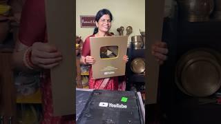 Finally Golden Play Button 