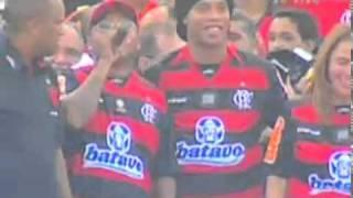 Ronaldinho Gaucho   apresentação no Flamengo   12 01 11