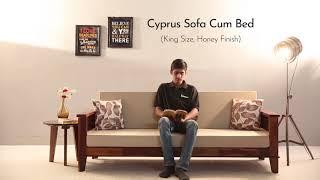 Sofa Cum Bed – Shop Cyprus Sofa Cum Bed Online  Wooden Sofa cum bed Design  Sofa Bed Wooden Street