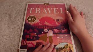 ASMR Mindful Travel Magazine️ Page FlippingSoft-Spoken