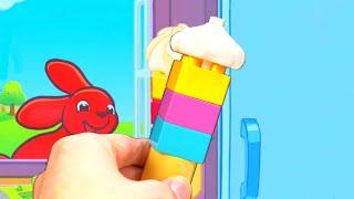 Lets Make a Duplo Lego Block Ice Cream Shop