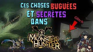 Ces CHOSES BUGUÉES et SECRÈTES dans MONSTER HUNTER