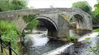 Ilkley Riverside Gardens Walk River Wharfe Yorkshire Dales Virtual Tour 4K UK 