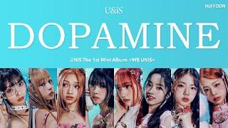 LYRICS가사 UNIS 유니스 - DOPAMINE  The 1st Mini Album WE UNIS • huiyoon