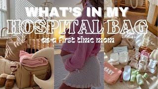 WHATS IN MY HOSPITAL BAG as a first time mom