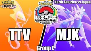 TTV vs MjK - World Championships 2023 Group E  Pokemon Unite