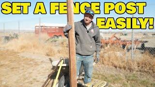 Easily Set Sturdy Fence Posts EVERY TIME