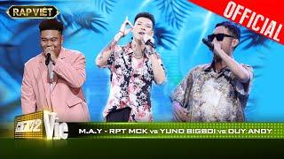 Tung chiêu autotune live RPT MCK hạ đẹp Duy Andy Yuno BigBoi tại M.A.Y RAP VIỆT Live Stage