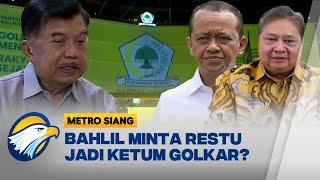 Jusuf Kalla Akui Ditemui Bahlil Sebelum Airlangga Mundur - Metro Siang